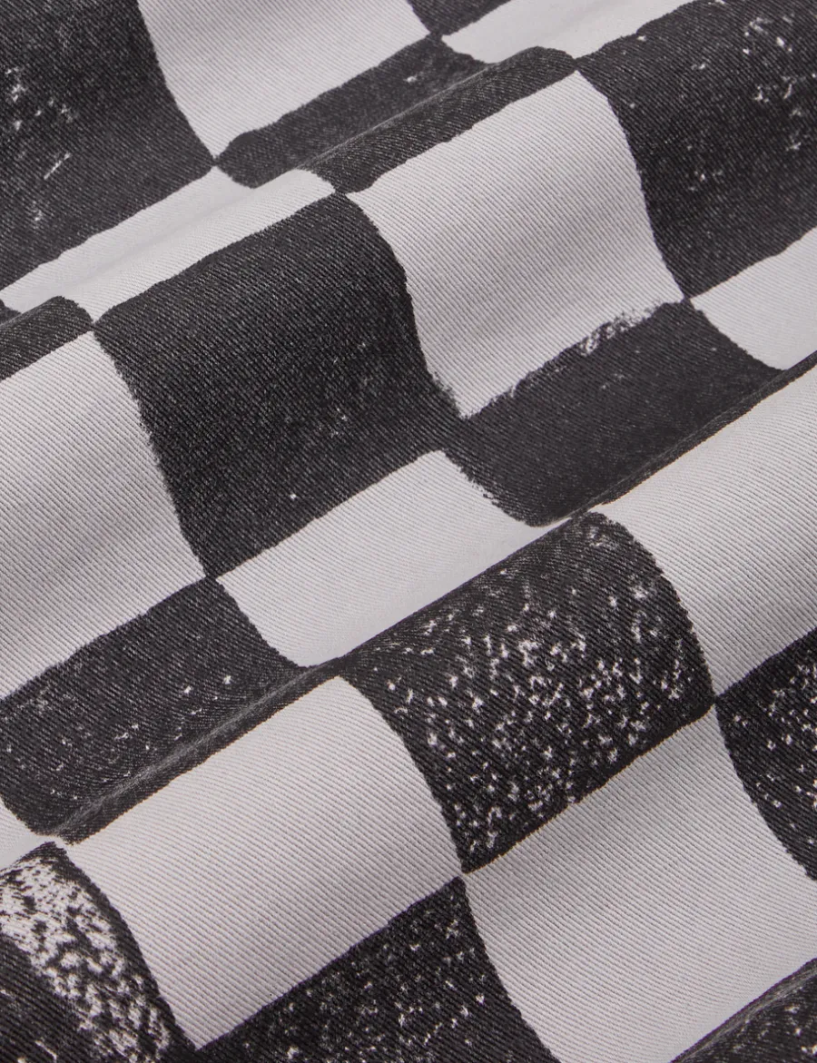 Fashion Checkerboard Work Pants - Work Pants