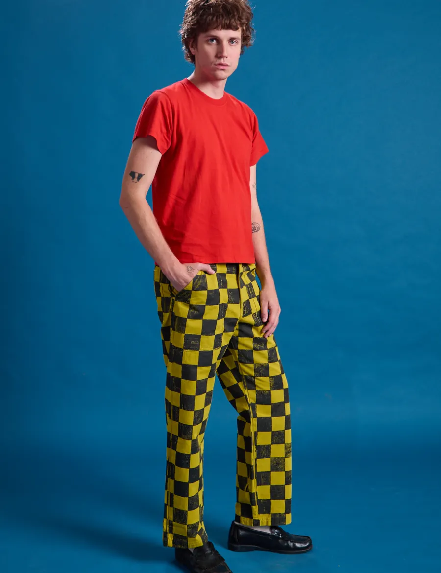 Clearance Checkerboard Work Pants - Work Pants