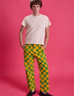 Outlet Checkerboard Work Pants - Work Pants
