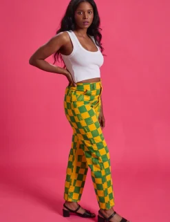 Outlet Checkerboard Work Pants - Work Pants