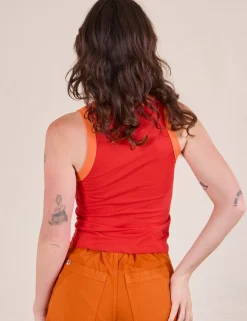 Best Colorblock Cropped Tank - Cropped Tanks|The Tank Top