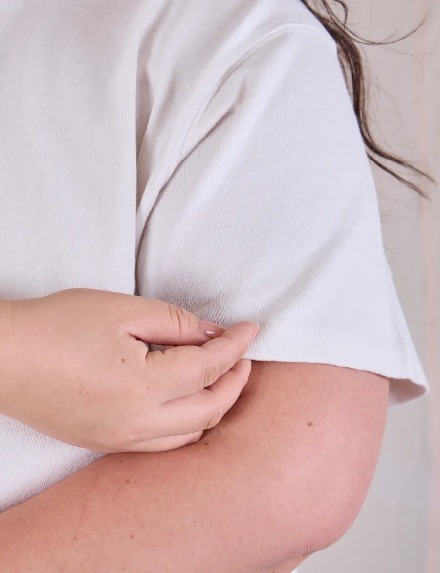 Discount Cropped Burly Tee - Burly Tees