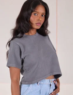 Clearance Cropped Burly Tee - Burly Tees