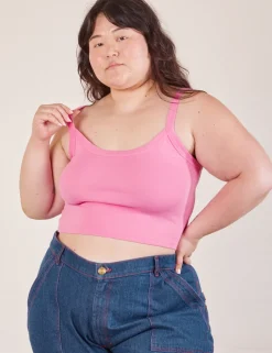 Discount Cropped Cami - Camis