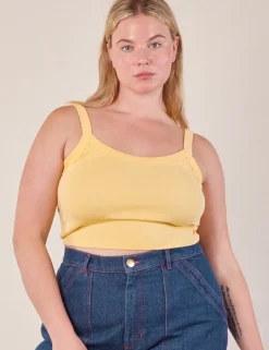 Discount Cropped Cami - Camis