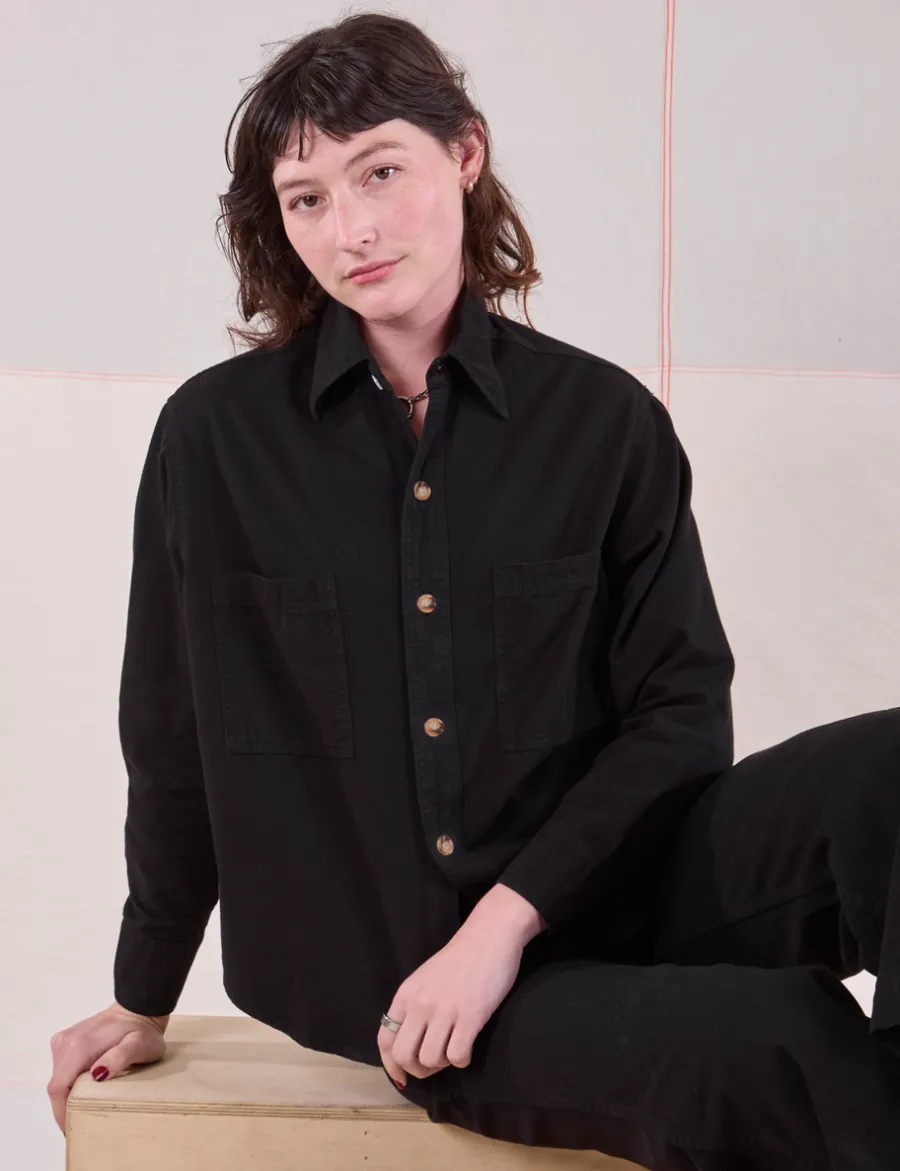 Fashion Cropped Overshirt - Cropped Overshirts