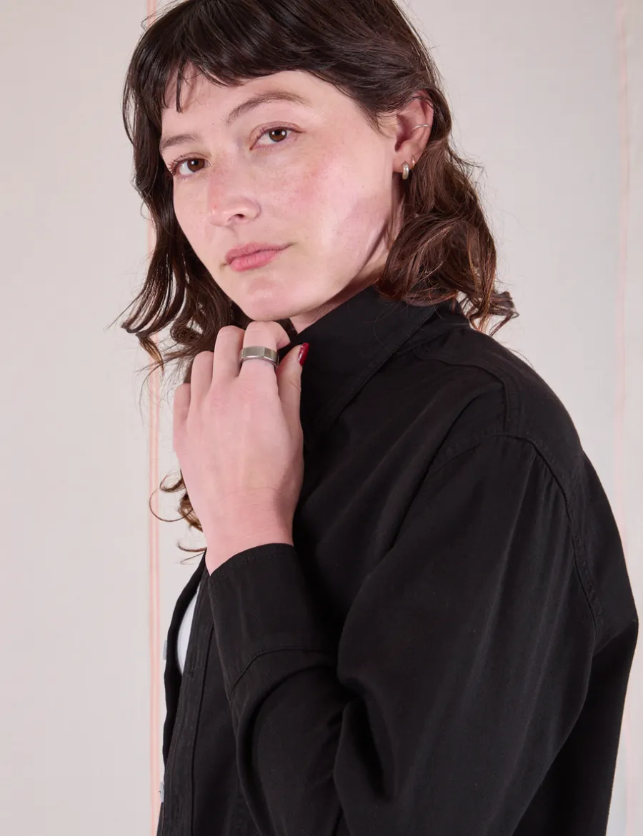 Fashion Cropped Overshirt - Cropped Overshirts