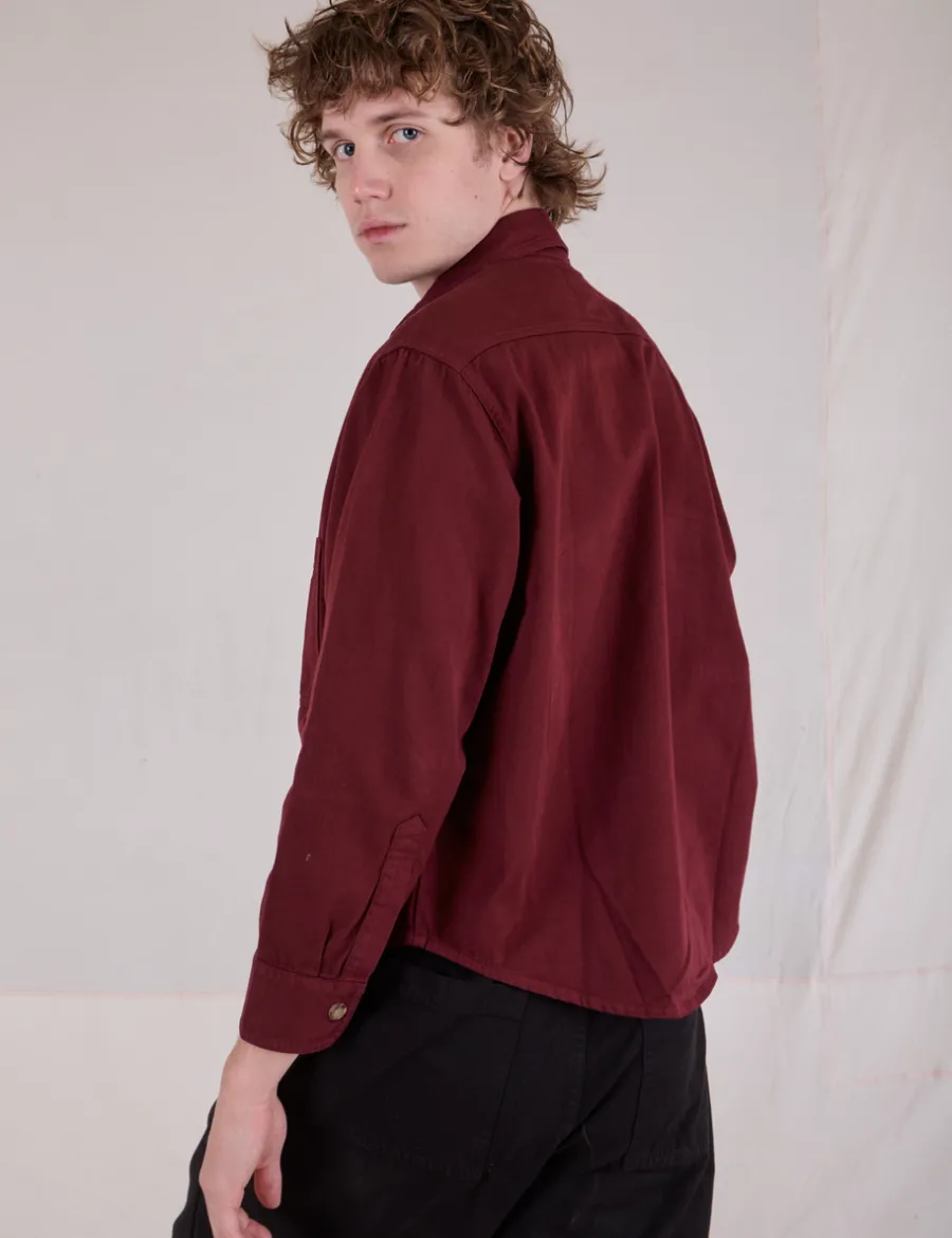Clearance Cropped Overshirt - Cropped Overshirts