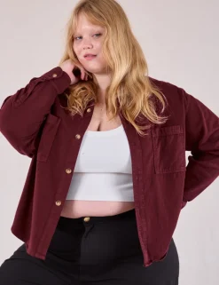 Clearance Cropped Overshirt - Cropped Overshirts