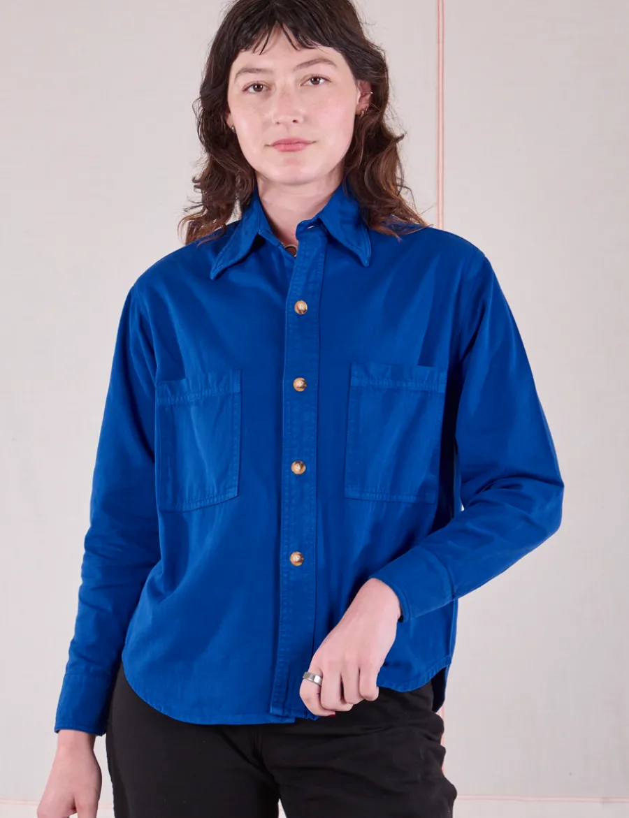 Online Cropped Overshirt - Cropped Overshirts
