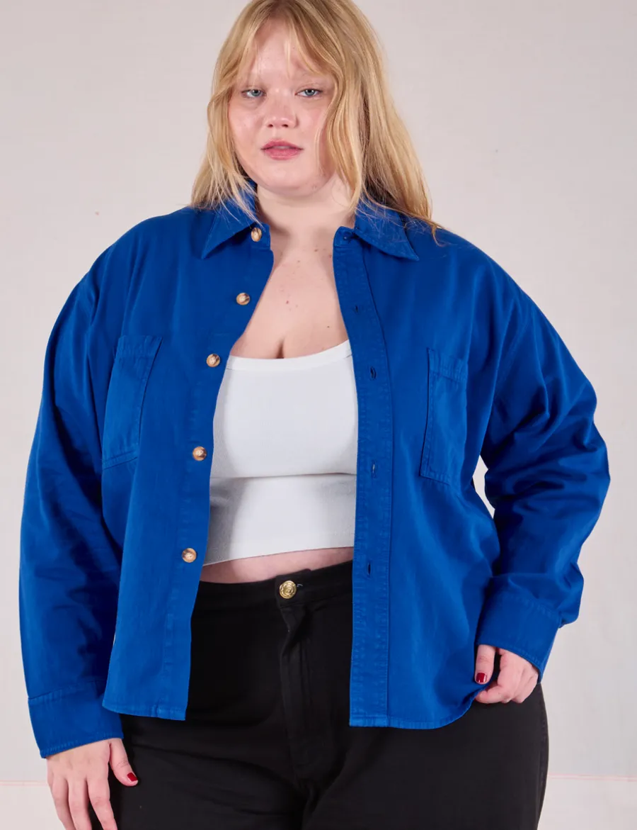 Online Cropped Overshirt - Cropped Overshirts