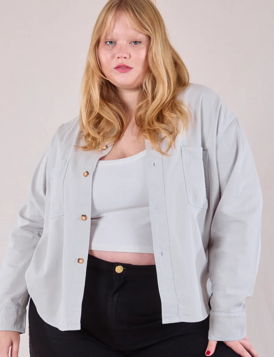 Outlet Cropped Overshirt - Cropped Overshirts