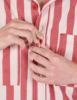 Online Cropped Overshirt - Summer Stripe - Cropped Overshirts