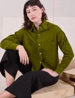 Clearance Cropped Overshirt - Cropped Overshirts