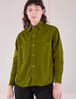 Clearance Cropped Overshirt - Cropped Overshirts