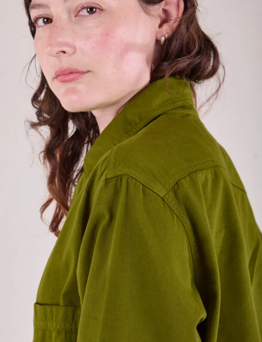 Clearance Cropped Overshirt - Cropped Overshirts