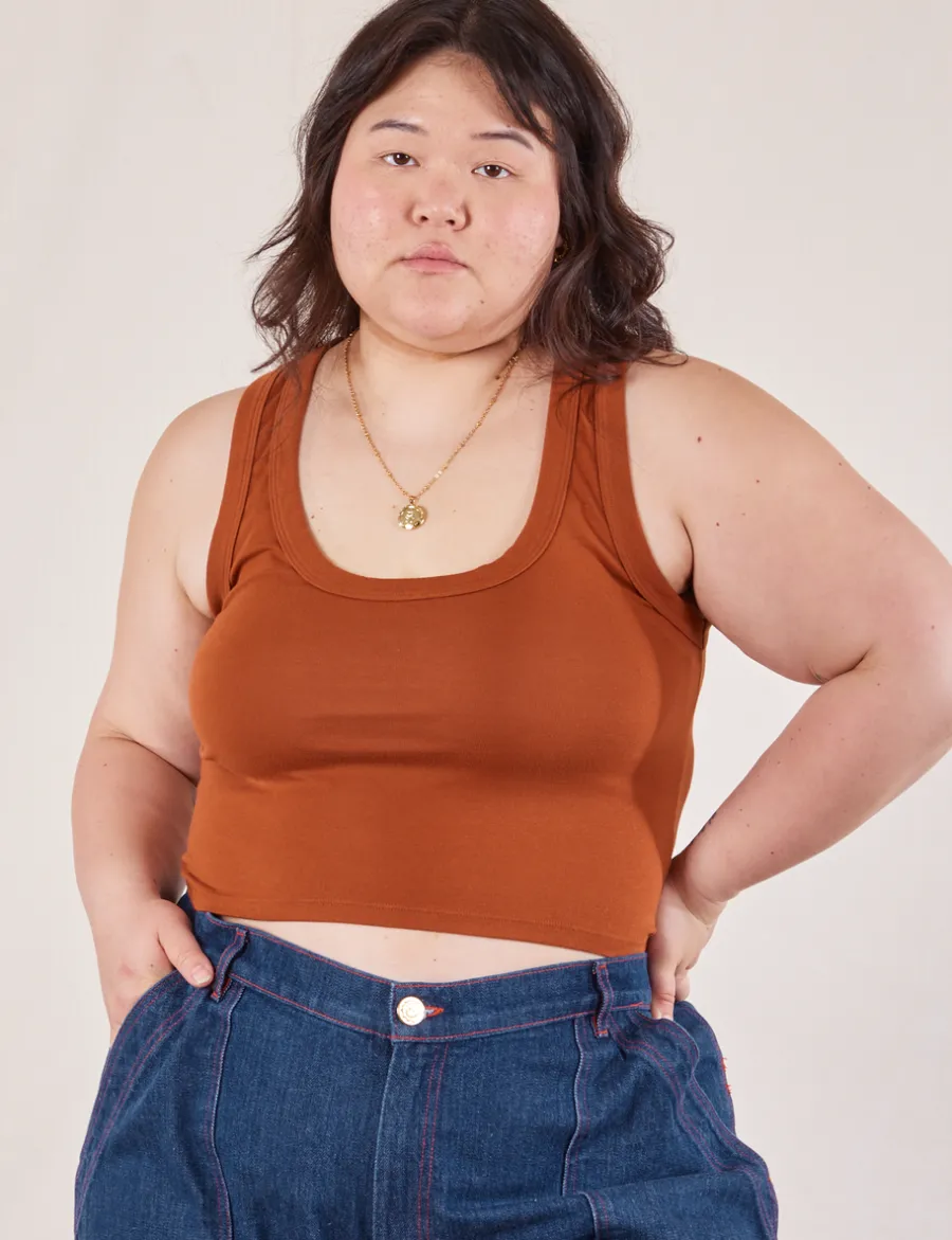 Hot Cropped Tank Top - Cropped Tanks|The Tank Top