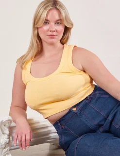 Hot Cropped Tank Top - Cropped Tanks|The Tank Top