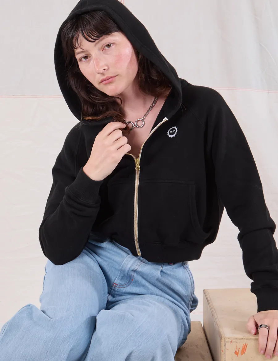 Best Cropped Zip Hoodie - Hoodies