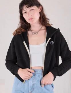 Best Cropped Zip Hoodie - Hoodies