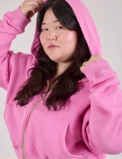 Outlet Cropped Zip Hoodie - Hoodies