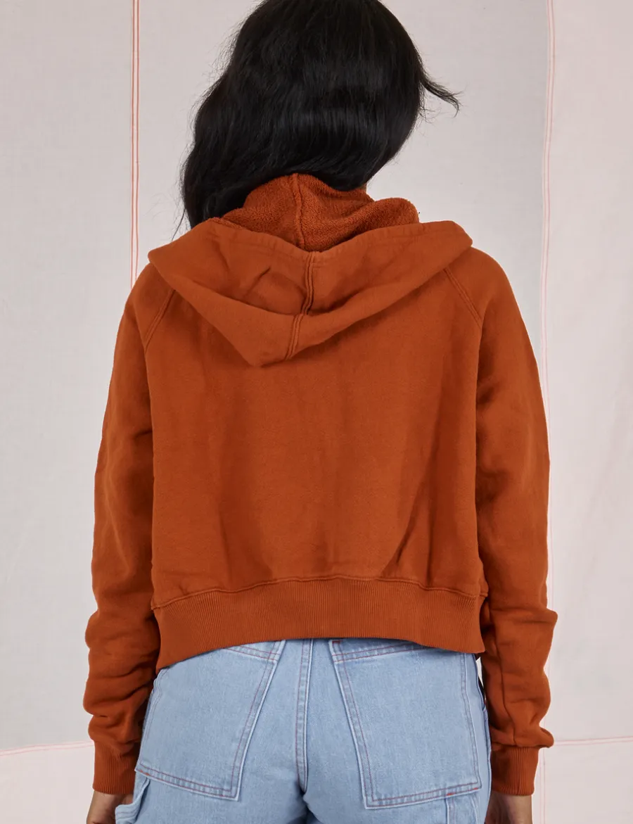 New Cropped Zip Hoodie - *FINAL SALE* Hoodies