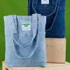 Clearance Denim Everyday Tote Bag Big Totes|Denim