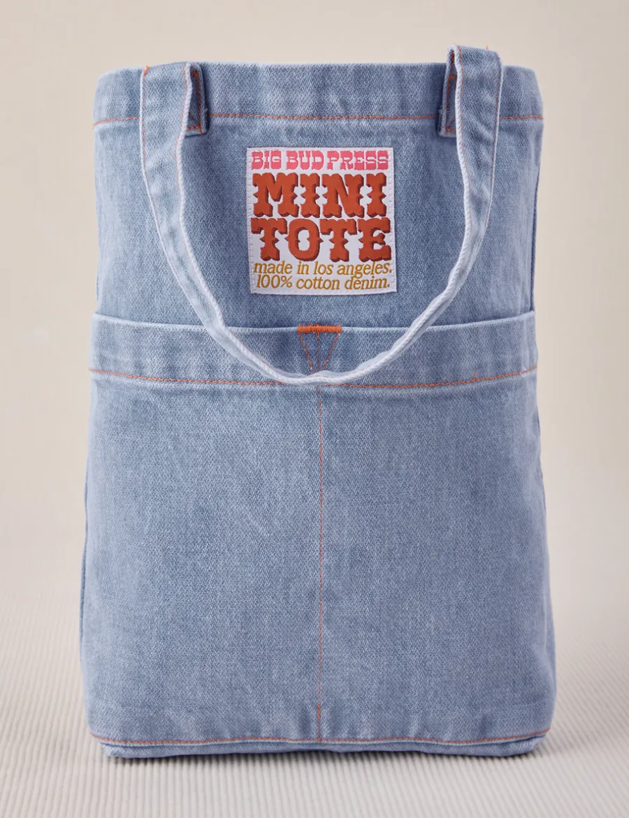 Outlet Denim Mini Tote Bags Mini Totes|Denim