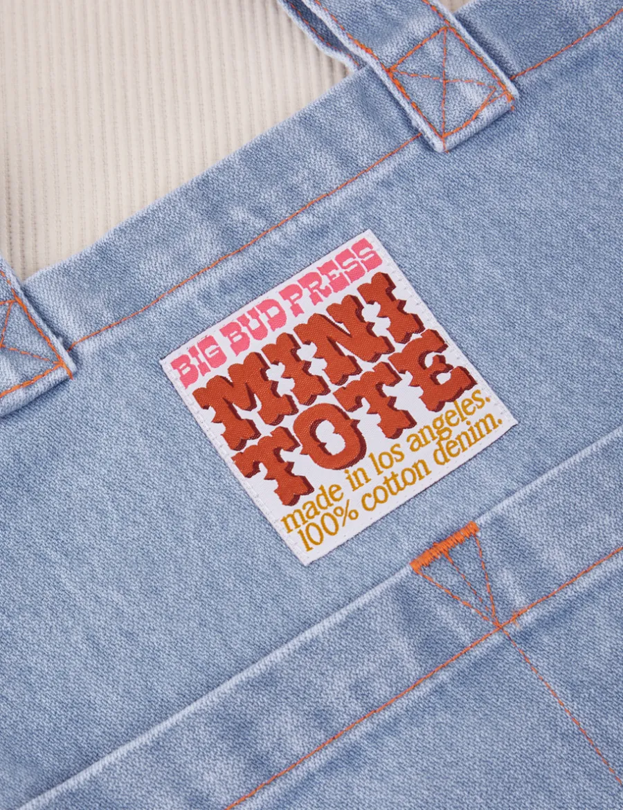Outlet Denim Mini Tote Bags Mini Totes|Denim