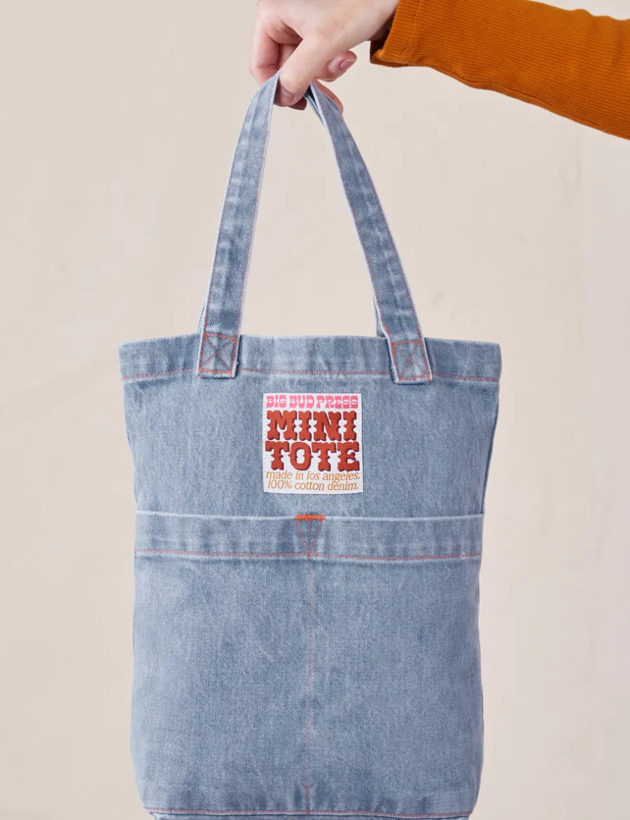 Outlet Denim Mini Tote Bags Mini Totes|Denim