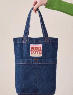 Outlet Denim Mini Tote Bags Mini Totes|Denim