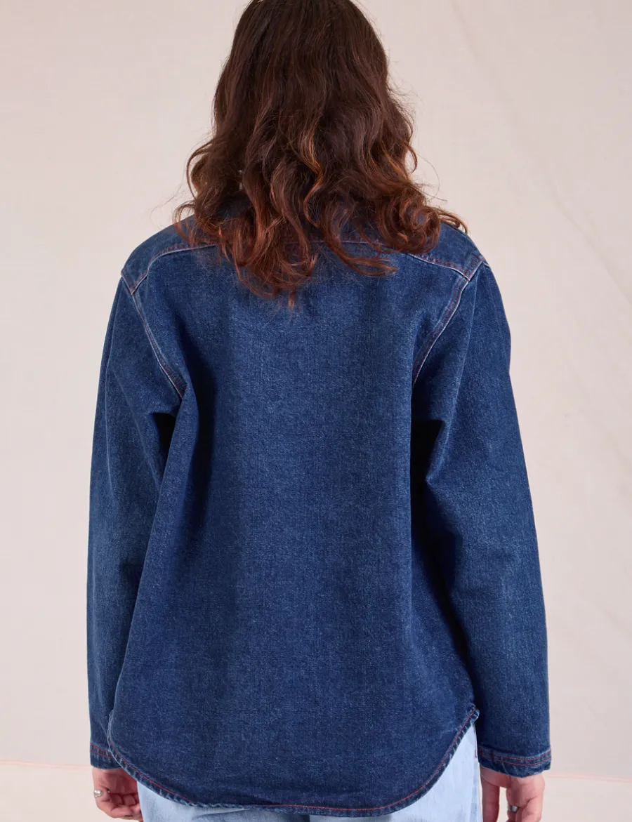 Clearance Denim Overshirt - Denim|Overshirts