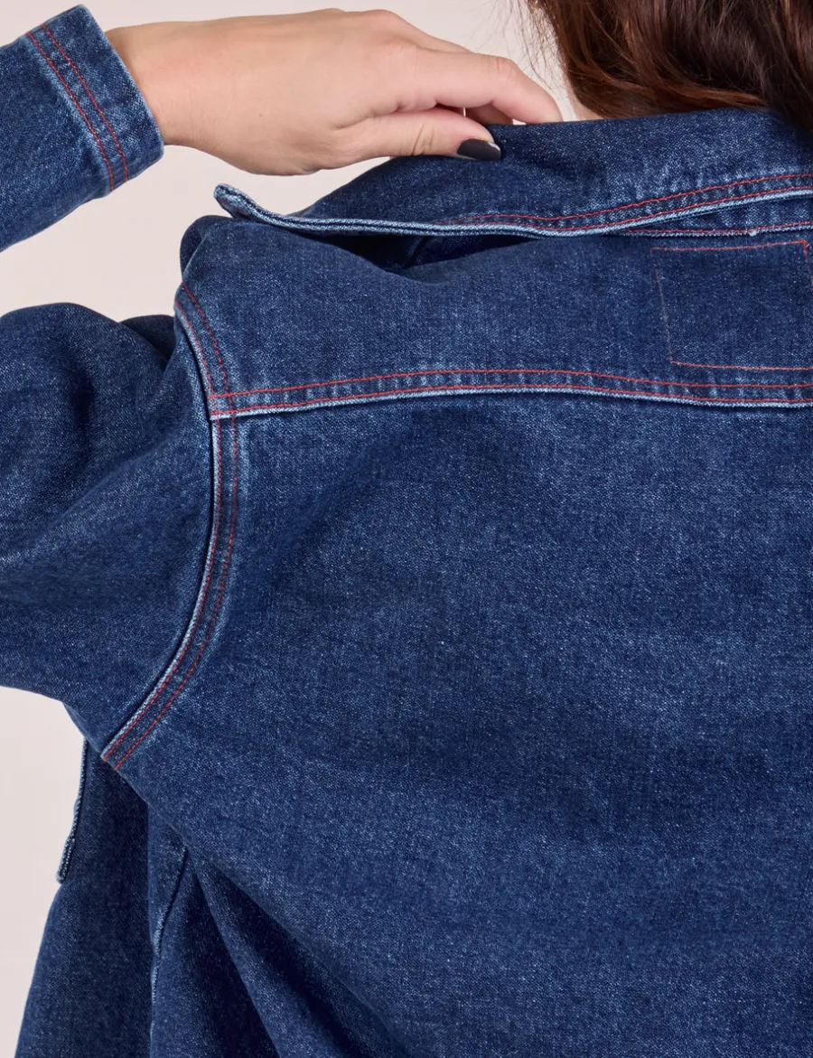 Clearance Denim Overshirt - Denim|Overshirts