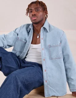 New Denim Overshirt - Denim|Overshirts