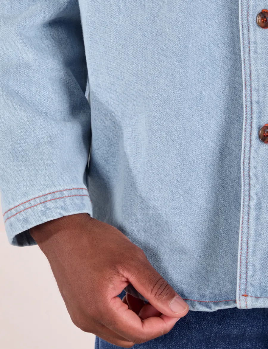 New Denim Overshirt - Denim|Overshirts