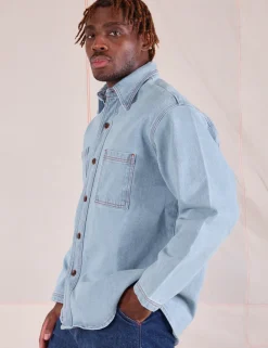 New Denim Overshirt - Denim|Overshirts