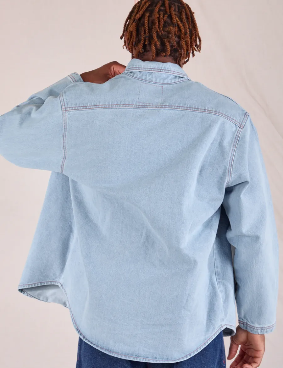 New Denim Overshirt - Denim|Overshirts