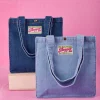 Fashion Denim Shopper Tote Bag Big Totes|Denim