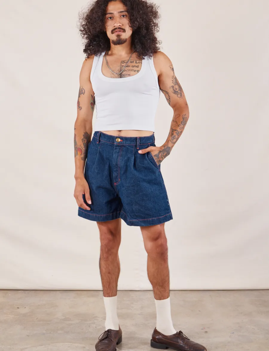 Best Denim Trouser Shorts - Shorts|Trousers