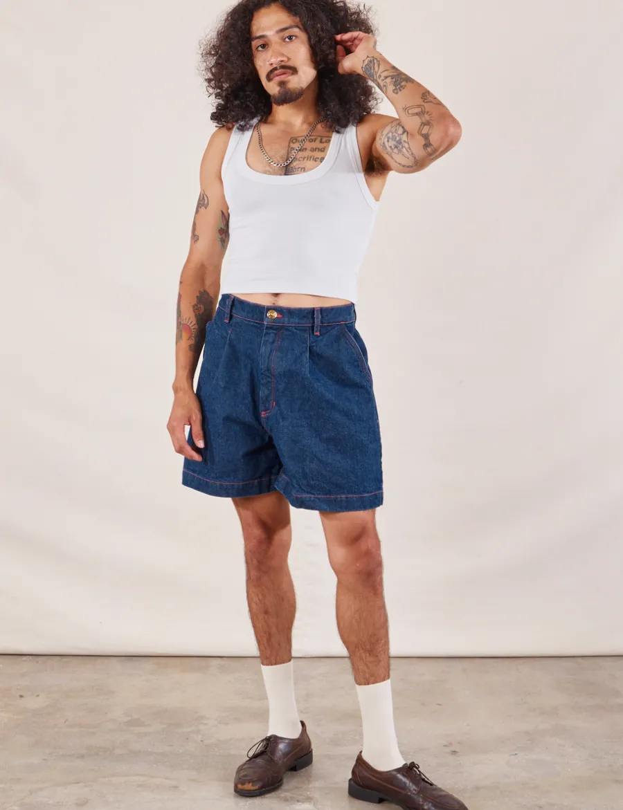 Best Denim Trouser Shorts - Shorts|Trousers