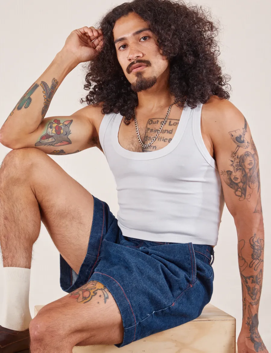 Best Denim Trouser Shorts - Shorts|Trousers