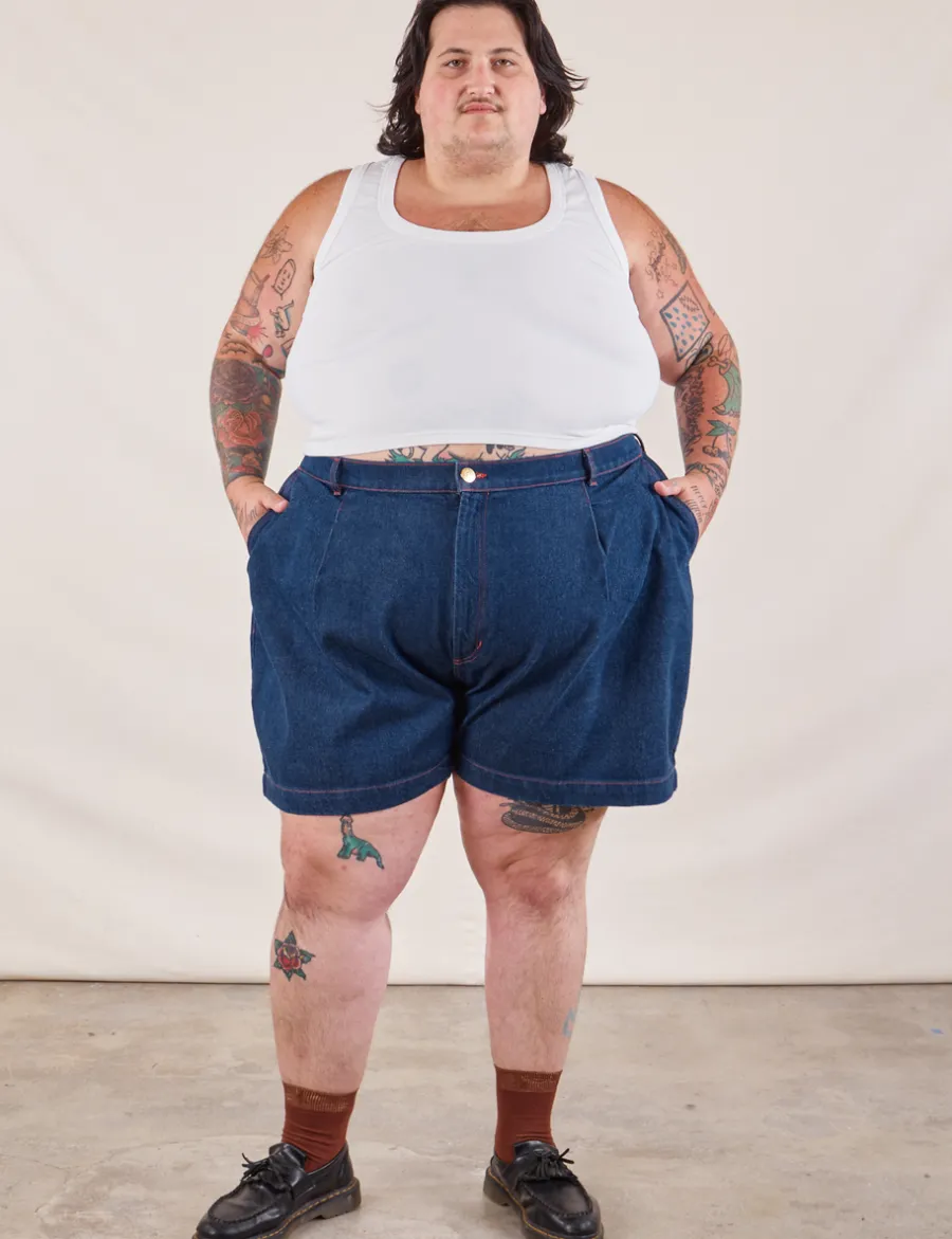 Best Denim Trouser Shorts - Shorts|Trousers