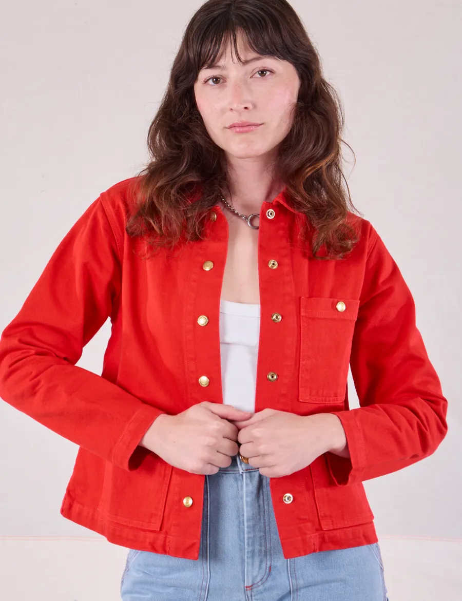 Clearance Denim Work Jacket - Denim|Work Jacket