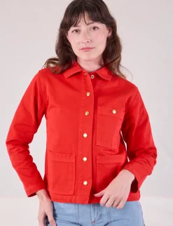 Clearance Denim Work Jacket - Denim|Work Jacket