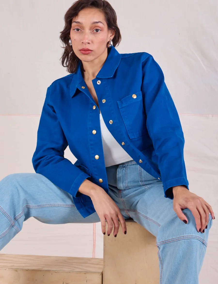 Clearance Denim Work Jacket - Denim|Work Jacket
