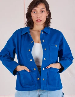 Clearance Denim Work Jacket - Denim|Work Jacket