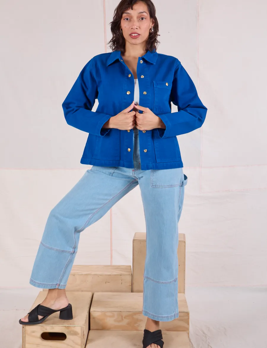 Clearance Denim Work Jacket - Denim|Work Jacket