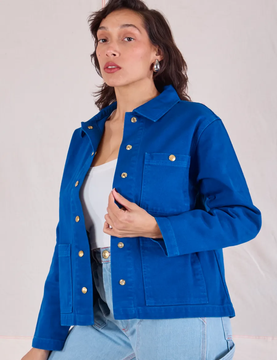 Clearance Denim Work Jacket - Denim|Work Jacket