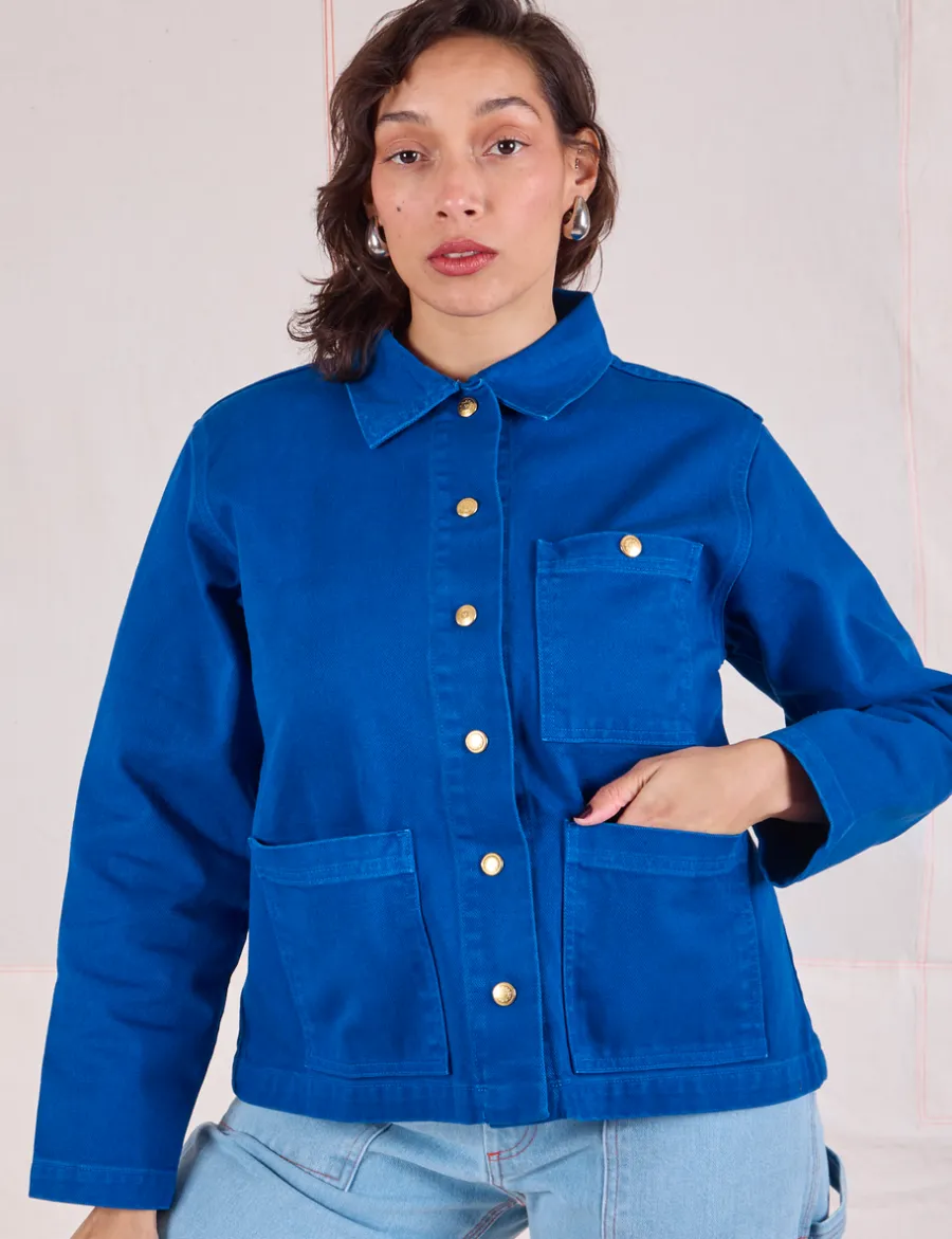 Clearance Denim Work Jacket - Denim|Work Jacket