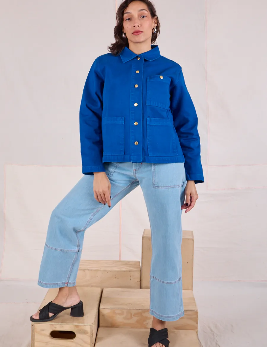 Clearance Denim Work Jacket - Denim|Work Jacket
